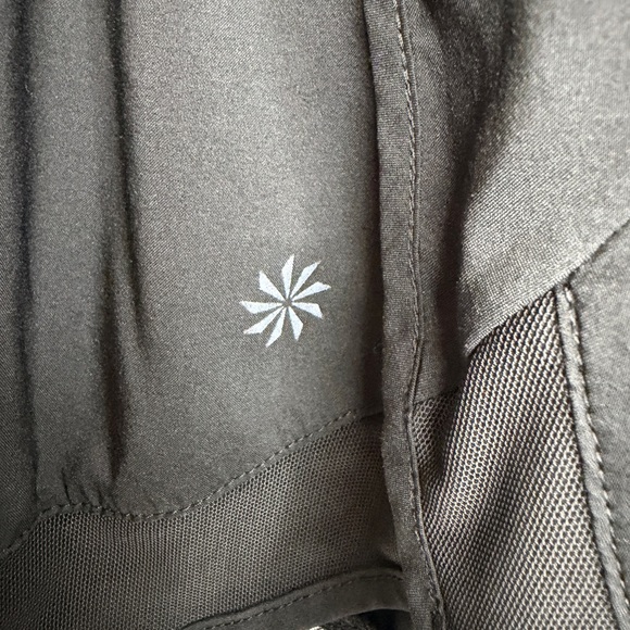 Athleta Black Mesh Racer 4” Women's Athletic Shorts Size XL - Picture 6 of 8